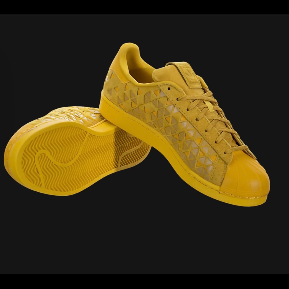 Adidas Shell Toe Superstar Spectrum Xeno Mustard 6.5